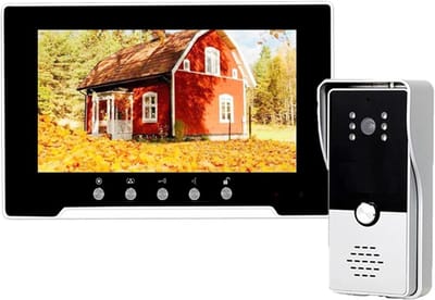 Video Intercom Systeem - Deurbel Camera - Toegangscontrole Huis - Wifi Mobiele App - 7 Inch Scherm