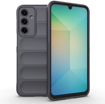Coverup Hoesje - Geschikt voor Samsung Galaxy A56 Hoesje - Coverup Hands-On Rugged Back Cover - Grijs