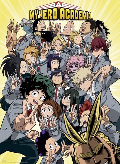 ABYstyle Poster - My Hero Academia Class - 52 X 38 Cm - Multicolor