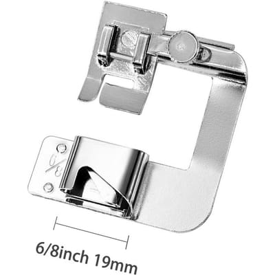 9mm /13mm /19mm /25mm Pied de machine à coudre Pied presseur Pieds ourleur ménager Multifonctionnel Accessoires de couture