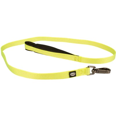 Duvoplus - Uitlaatriem Voor Dieren - Hond - Explor North Leiband Nylon S-m 120cm/15mm Neon Geel - 1st