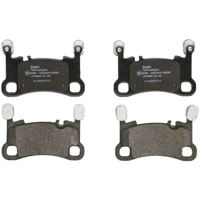 Remblokset DELPHI LP3680, achter