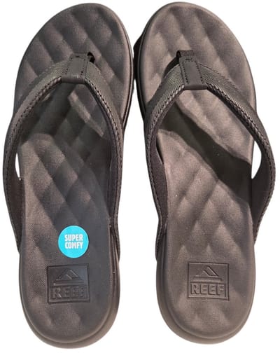 Reef Cushion Melody Black Teenslippers Zwart Synthetisch Dames - Zwart - 37.5