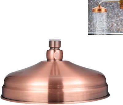 Vintage Retro Hoge Druk Regen Douchekop voor Badkamer - Vervangende Douchekop met Luxe Design en Waterbesparing