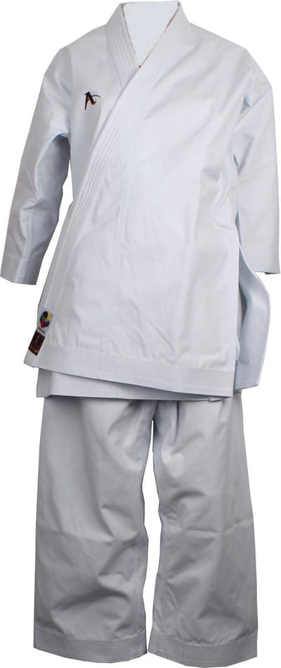 Arawaza Karatepak Amber Evolution Wkf Wit Meisjes Maat 160