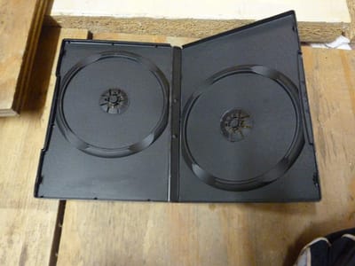 Dailygoody - Panmer Dubbele DVD Huls - Zwart - 14mm - Set van 10