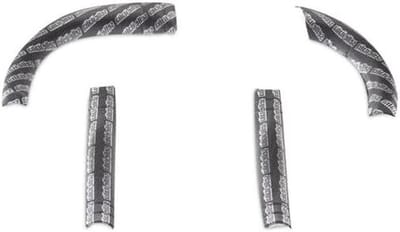 Stuurdoppen Set - Fietsonderdelen - Comfortabel Fietsen - Antivibratie Gel - One Size - Zwart