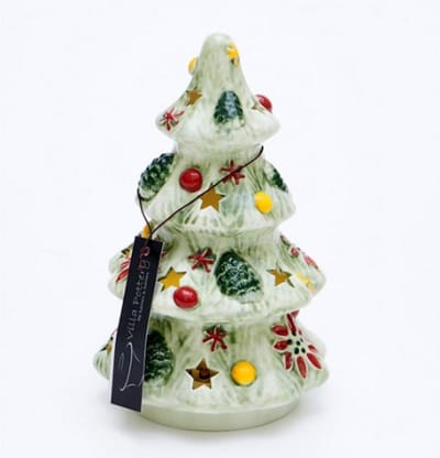 Kerstboom - Kerstdecoratie - Porselein - Decoratie - Kerst - Kerstsfeer - Winterdecoratie - Christmas - Kerstcadeau - Sinterklaascadeau - 5 December - Ledlicht - Ledlamp - Christmas tree 1_2 A