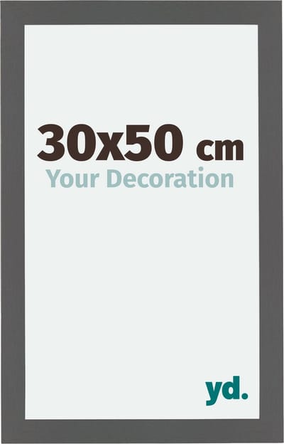 Your Decoration - Fotolijst 30x50 cm - MDF - Antraciet - Mura