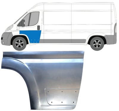 Reparatiepaneel voor deur voor Fiat Ducato 2006-2026 / Links