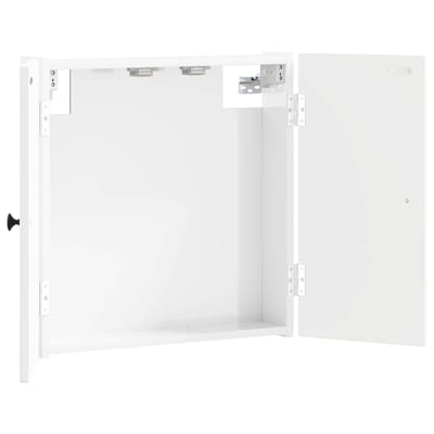 vidaXL - Dartbord - Kabinet - EDE - Hoogglans - Wit - 52,5 - x - 10,5 - x - 53,5 - cm
