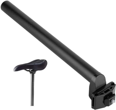 Aluminium Mountainbike Zadelpen met Micro Fit Klem voor Fietsen - 25.4mm, 300mm, Lichtgewicht en Duurzaam