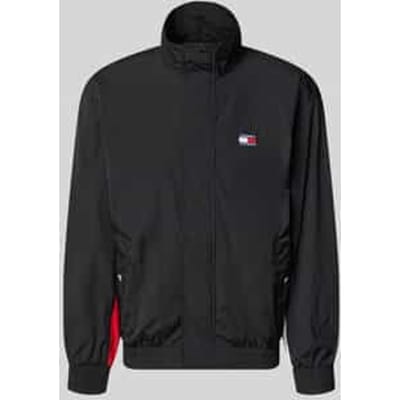 regular fit blouson met gestikt logo