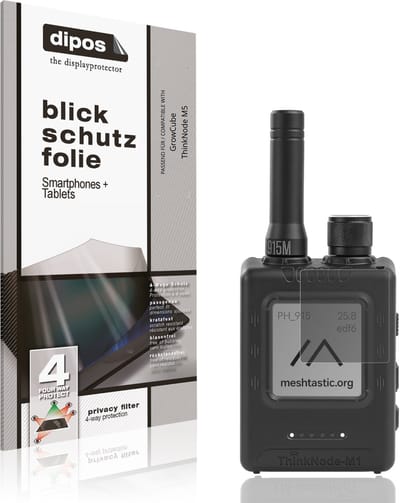 dipos – Matte Privacy Screenprotector geschikt voor GrowCube ThinkNode M5 | Anti-Spy Beschermfolie