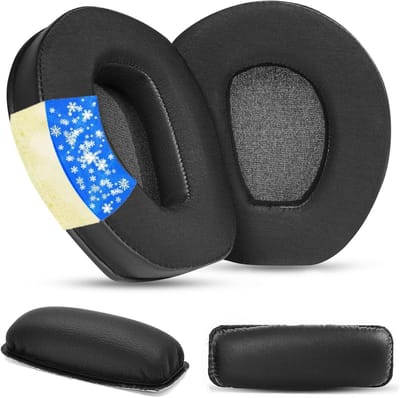 Comfortabele Cooling Gel Oorkussens en Hoofdband Vervanging voor Sennheiser Hoofdtelefoons met IJszijde en Verhoogde Dikte voor Optimale Geluidservaring