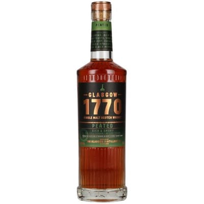 Glasgow 1770 PEATED Single Malt Rich & Smoky 46% Vol. 0,7l