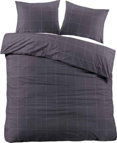 Day Dream Duuk - Dekbedovertrek - Tweepersoons - 200x200/220 cm + 2 kussenslopen 60x70 cm - Grijs