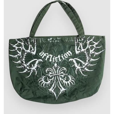 Affliction Skeleton Tas groen