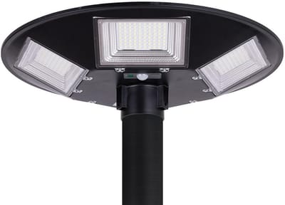 Krachtige Solar LED Buitenlamp met Bewegingsmelder - 150W, 4000lm, IP67 Waterdicht