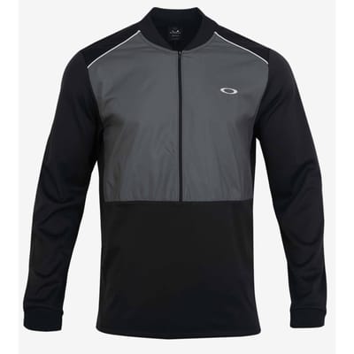 Oakley Bimaterial HZ Heren Zwart Track Jacket