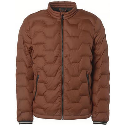 No Excess Jacket Short Fit Padded Brandy Maat: L | Winterjassen Outlet | Heren | Bruin