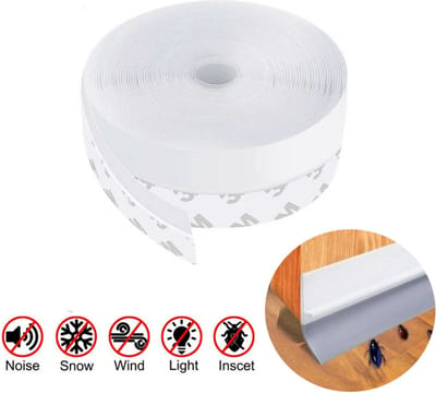 Afdichting Strip Deur - Tochtstrip - Insectenbestendig - Geluiddicht - Stofbestendig - Winddicht - Venster Afdichting Strip - LOUZIR