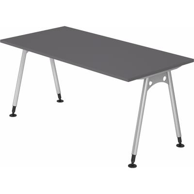 ATOS 16 S | Bureau - 160 x 80 Tafelhoogte I In hoogte verstelbaar Grafiet