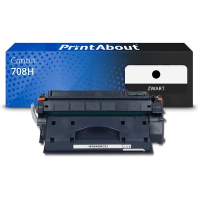 PrintAbout huismerk Toner 708H Zwart Hoge capaciteit Geschikt voor Canon