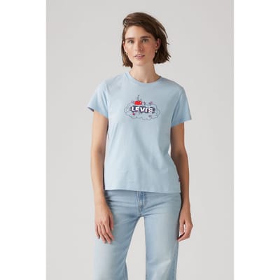 Levi's The Perfect Tee Cherry On Top Taglia: M | Maglie Sportivi Outlet | Donna