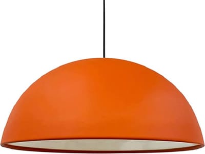 Ø50 cm Bamyum Hanglamp Retro Large I Lipeo I Deco Modern Hanglamp Woonkamer Hanglicht - Oranje