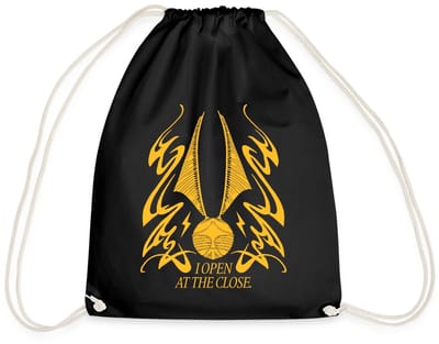 Harry Potter Gouden Snaai I Open At The Close Gymtas