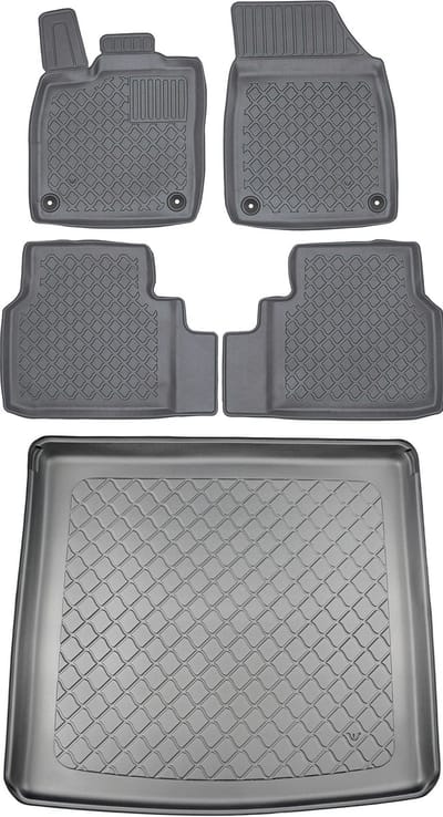 Max-Dywanik Aristar Serie - Kofferbakmat en Automatten - Volkswagen ID.4 - Hoog Ophoogstaande Rand - Voor Ford ID.4 Hatchback vanaf 12.2020