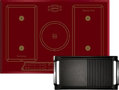 KAISER inductiekookplaat KCT 7797 FI RotEm+Grillplaat, 77 cm, FREE ZONE