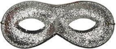 Oogmasker farfalla met glitterzilver