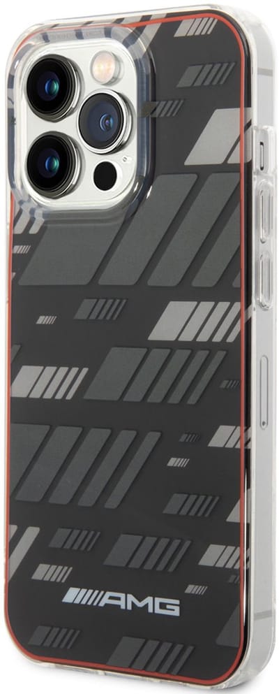 AMG iPhone 14 Pro Back cover case - Double Layer - Expressive Graphic Design - Black