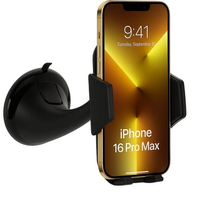 Autohouder telefoon smartphone LB-412 - Telefoon houder Auto voorruit - Telefoonhouder auto Universeel