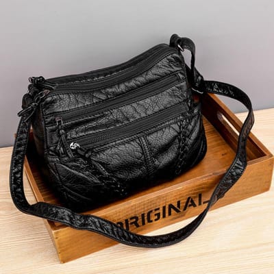 Handtassen van hoge kwaliteit, crossbody-vrouwentassen zwart