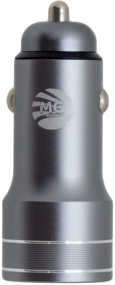 MG Autolader Dual USB-C - 40W - 2 Poorten Type-C Snellader Sigarettenaansteker Power Delivery Telefoon Oplader Auto Adapter Voor Alle Telefoons , Universeel - Grijs