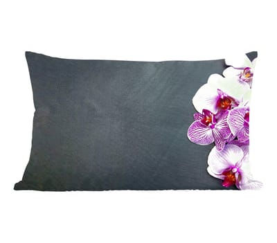Sierkussens - Kussentjes Woonkamer - 60x40 cm - Orchidee - Bloemen - Roze - Flora