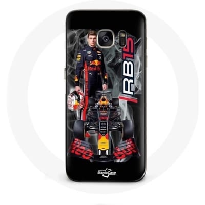 Coque - Red Bull - Samsung Galaxy S7 - Formule 1 - Max Verstappen - Rigide - Noir