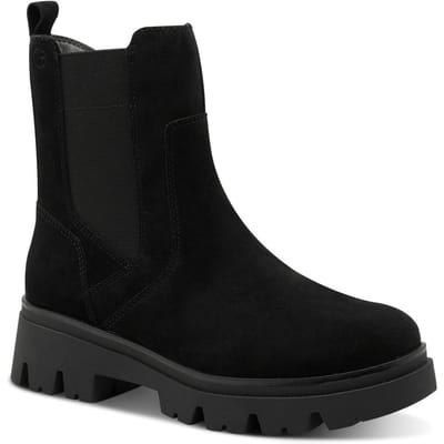 Tamaris - maat 40- Comfort Essentials Dames Laarzen - Zwart suède