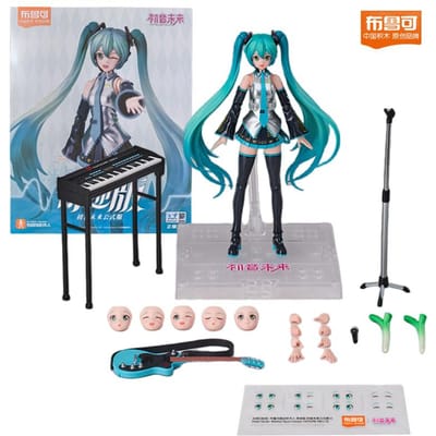 Blokees Hatsune Miku Cartoon Anime Bouwpuzzel Figuur Speelgoed Anime Actiefiguur PVC Kinder Speelgoed Poppen Verzamelfiguren Cadeau