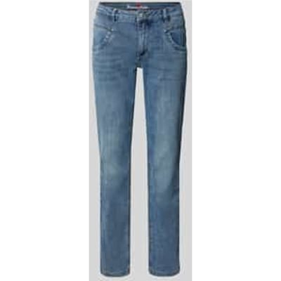 Straight fit Jeans met Steekzakken Model 'Anna'