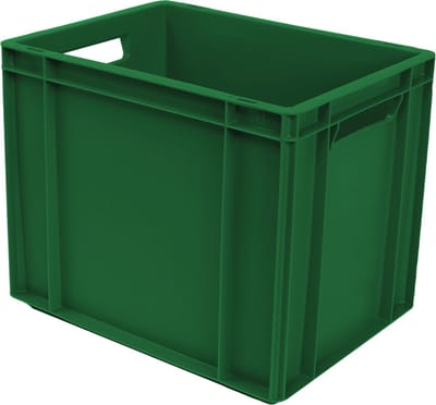 Alpac Stapelbak - Opbergbak - 400 x 300 x 325 mm - 30L - Groen