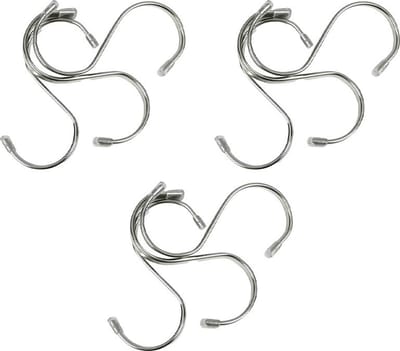 Benson S-haken / ophanghaken - 9-delig - metaal - 70 mm