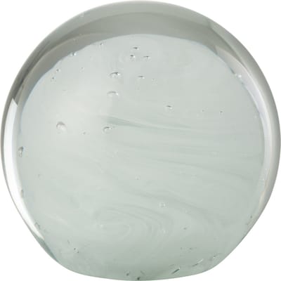 J-Line presse-papier Twister Rond - glas - wit large
