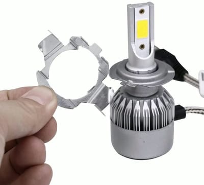 CHPN - Klem voor koplamp - 1 paar - H7 LED koplamp klem - lamp-vasthouders - Houder - Adapter - Universeel - 2 stuks