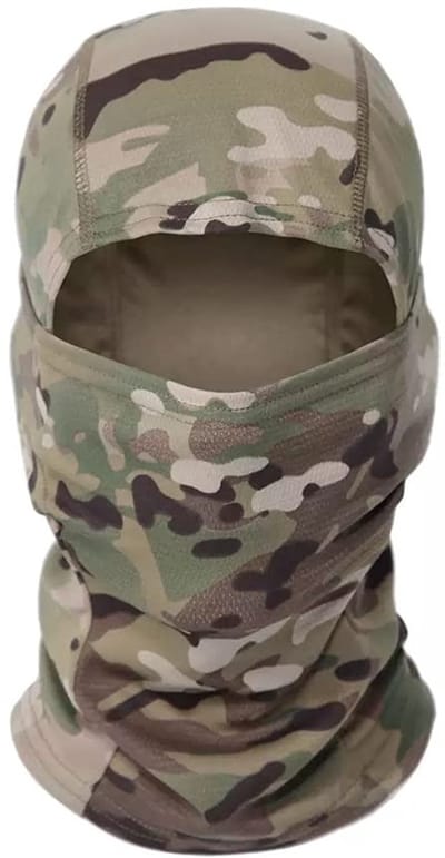 Dailygoods- Bivakmuts Camouflage - Ademend - Winddicht - Hypoallergeen - Elastische Tailleband - Voor Outdoor/Motorfiets - Balaclava