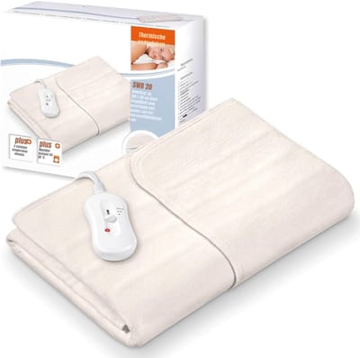 MMP® Elektrische onderdeken - Onderdeken - Elektrische onderdeken 1 persoons - Beige - 150cm x 80cm x 1cm