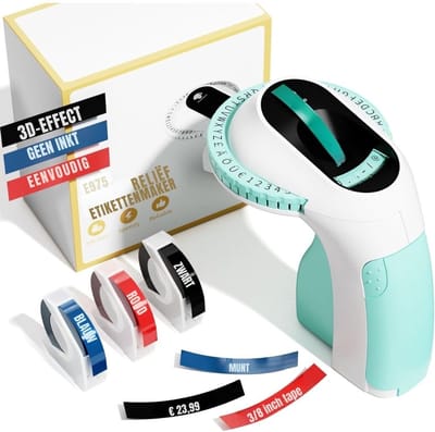 DYNA® Labelmaker - Laberprinter - Draagbare Laberprinter - Groen - 5cm x 5cm x 5cm